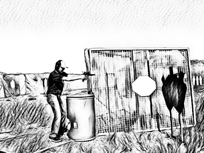 Inside a U.S.P.S.A Tactical Pistol&nbsp;Competition